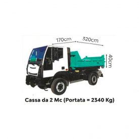 Camioncino cassa da 2 Mc